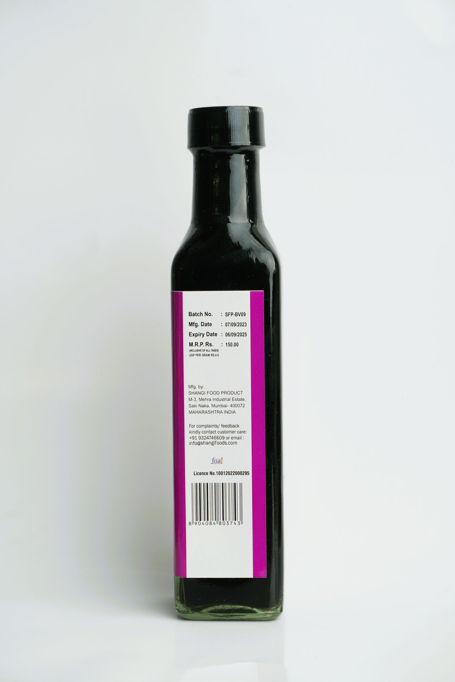 BALSAMIC VINEGAR 250ml