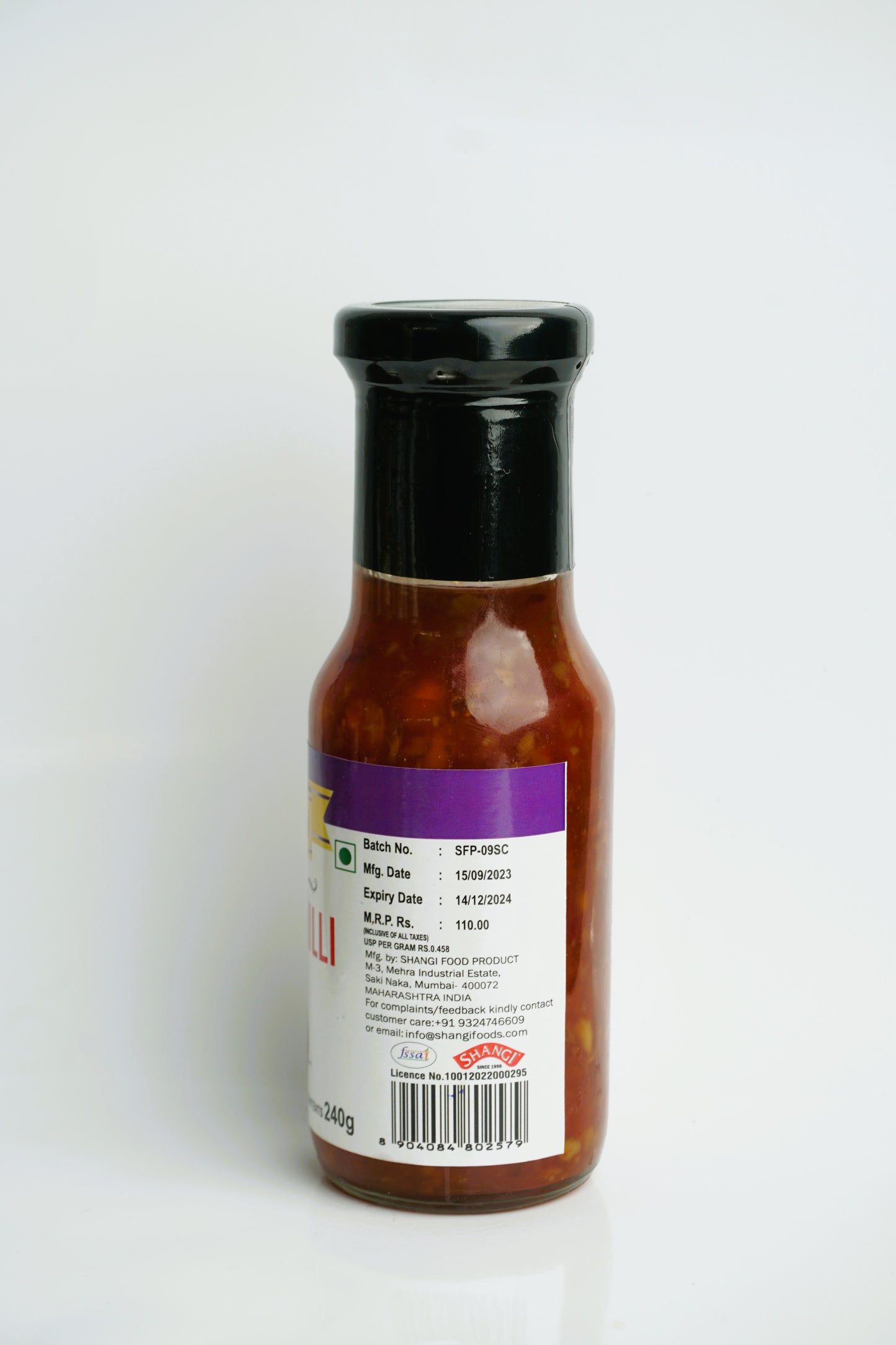 SWEET CHILLI SAUCE 240g