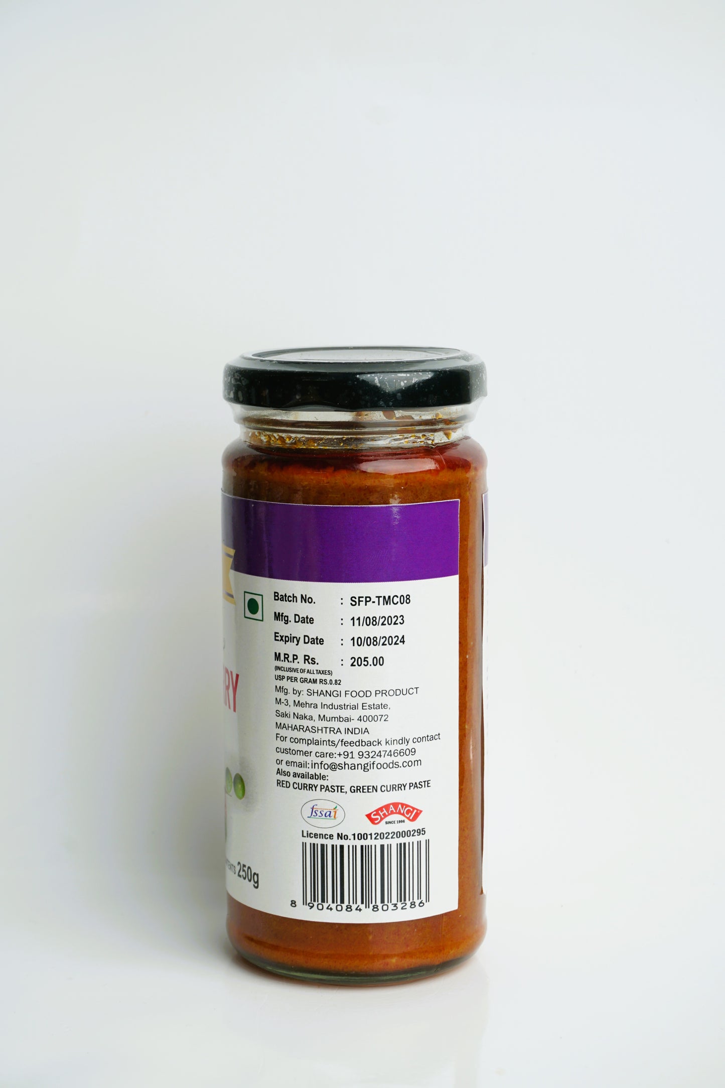 TOMYUM PASTE VEG 250g
