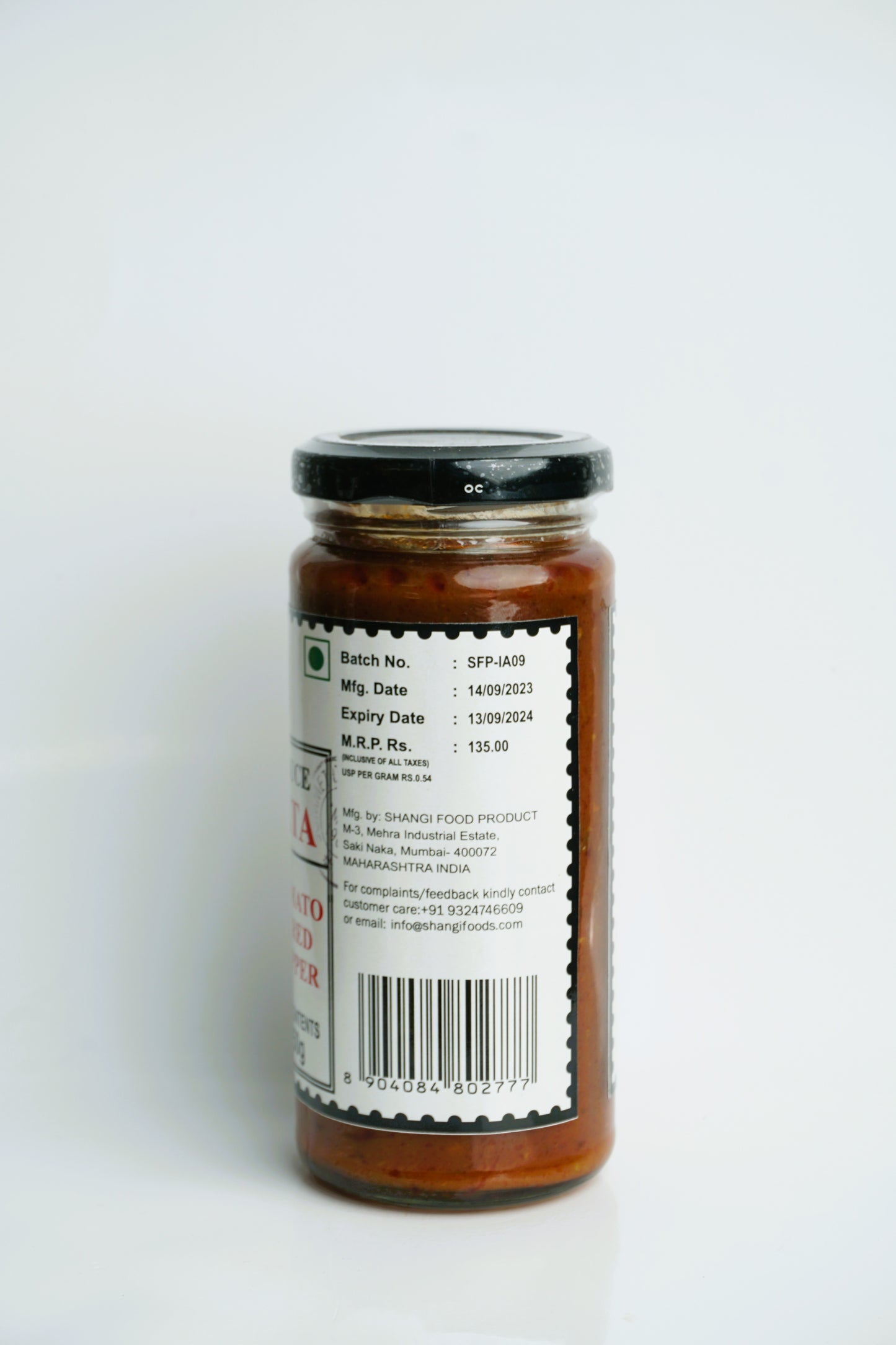 ARRABIATA SAUCE 250g