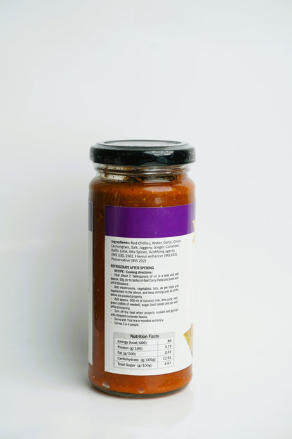RED CURRY PASTE VEG 250g