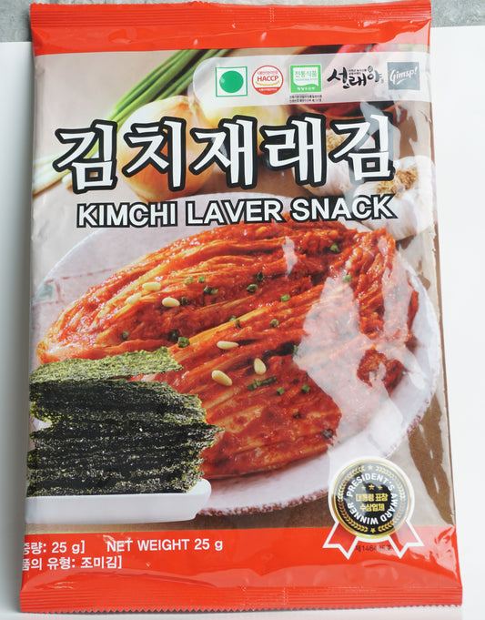 KIMCHI LAVER SNACK 25g